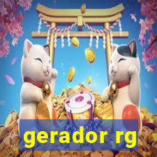 gerador rg